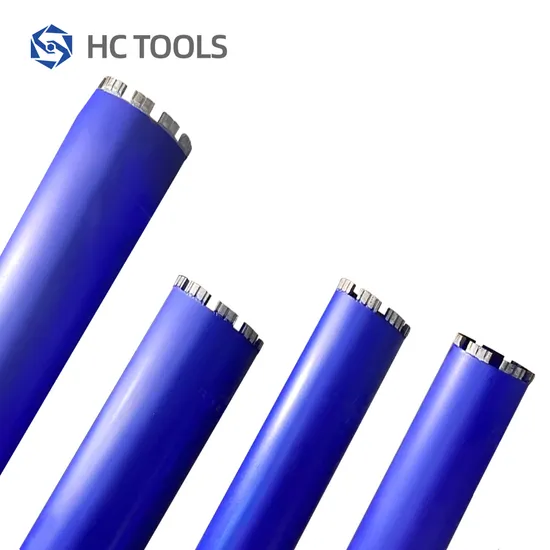 Brocas de diamante con segmento de techo para hormigón y granito