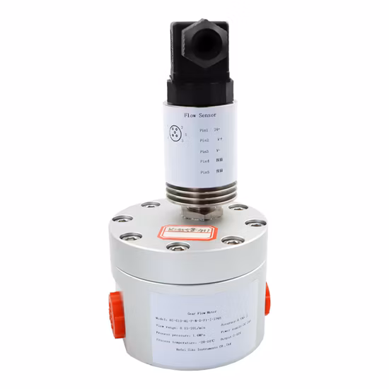 Medidor de flujo resistente al ácido de 24 V 4